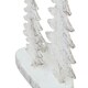 image 3 of Hill Interiors Three Snowy Pine Tree Sculpture - White - One Size