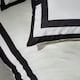 image 8 of Catherine Lansfield So Soft Mono Panel Duvet Cover Set | Cream | Cream/Black