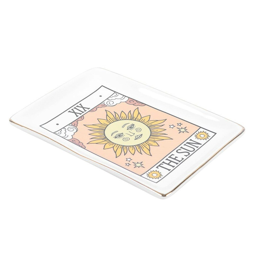 image 1 of The Sun Vintage Tarot Trinket Dish