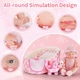 image 6 of 26-Piece Baby Doll Playset - Includes Carry Cot, Feeding Set, Clothing & Accessories