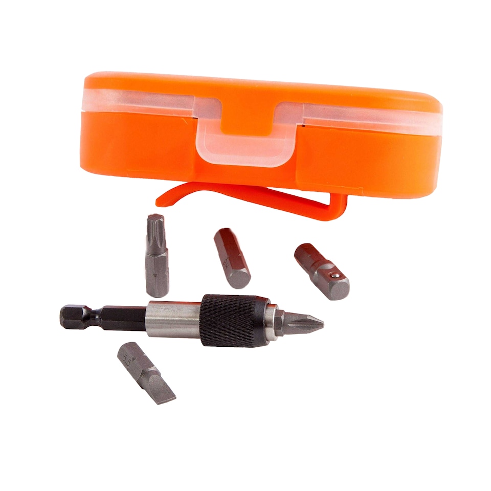 image 1 of Bahco 1/4 Screwdriver Bit Set (Pack of 31) | Black | Black | One Size | 1