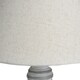 image 3 of Hill Interiors Incia Table Lamp (UK Plug) - Brown/White - One Size