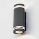 image 3 of BHS Murray Up and Down Outdoor Wall Light, Black