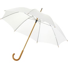 Bullet 23 Inch Jova Classic Umbrella - White - 88 x 103 cm