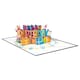 image 3 of Flamingo Fiesta 3D Pop Up Birthday Card
