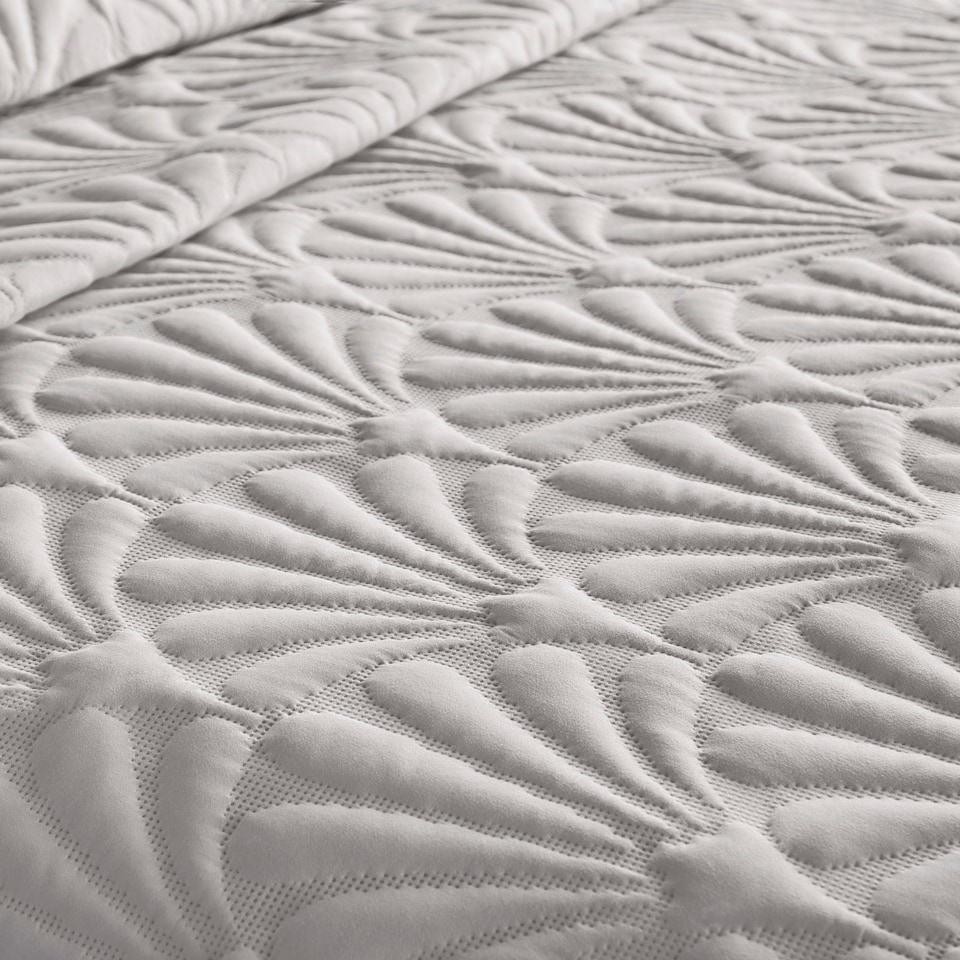 image 1 of Serene Cavali Duvet Cover Set Silver