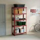 image 1 of Home Vida 5 Tier Garage Shelf Heavy Duty Boltless Shelving Storage Unit, Red