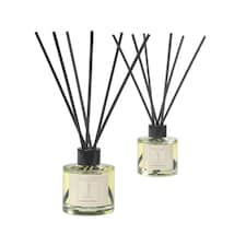 Hassett Green London - Lemongrass & Ginger - Reed Diffuser Duo Set - 2 x 125ml - Reduced Packaging