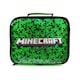 image 4 of Minecraft Lenticular Creeper Lunch Bag Set - Green/Black - One Size