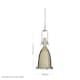 image 2 of Interiors by Premier Large Brass Pendant Light