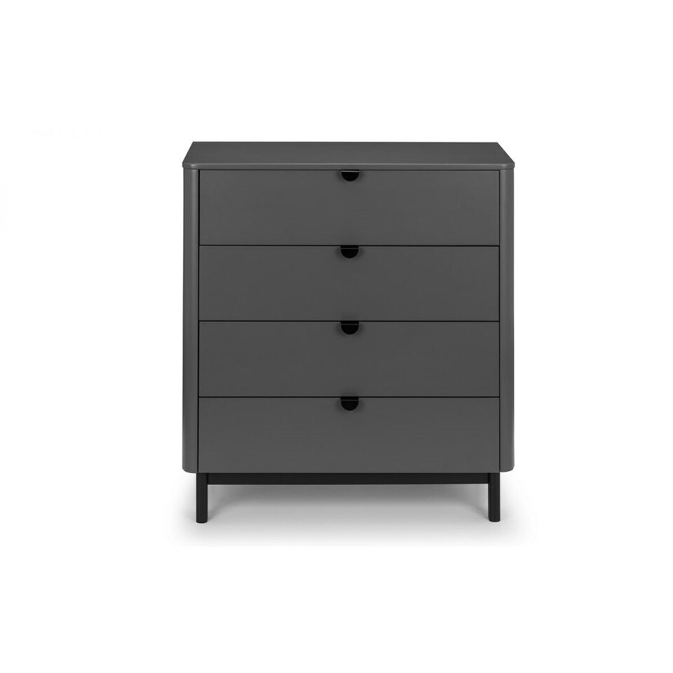 image 1 of Storm Grey 4 Drawer Chest