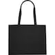 image 2 of Kai Circular Recycled Tote Bag - Solid Black - One Size | Black