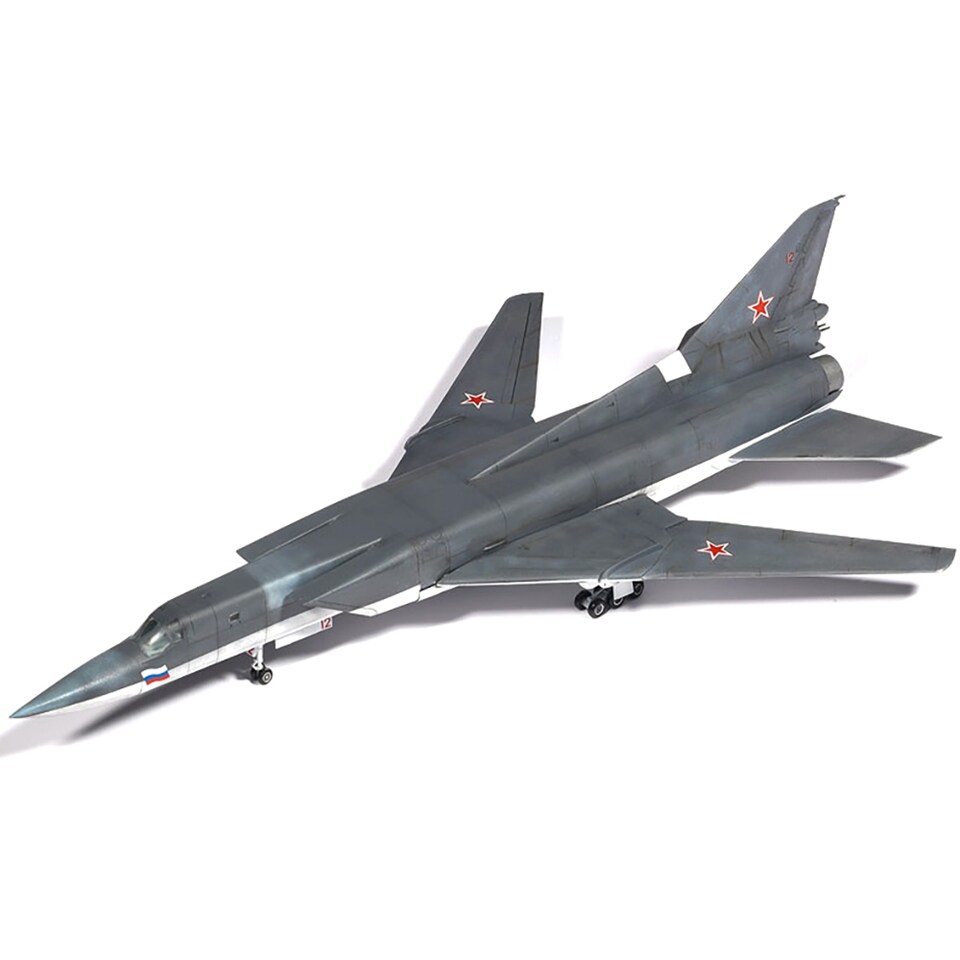 image 1 of Academy Russian Air Force Tu-22M3 Backfire C Model Kit Scale 1-144