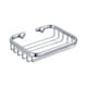 image 1 of Showerdrape Clasico Wall Mounted Stainless Steel Chrome Soap Basket