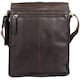 image 3 of Super Soft Premium Leather Messenger Bag Brown | Brown
