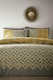 image 4 of Joel Duvet Cover Set - King - Yellow | Yellow | King
