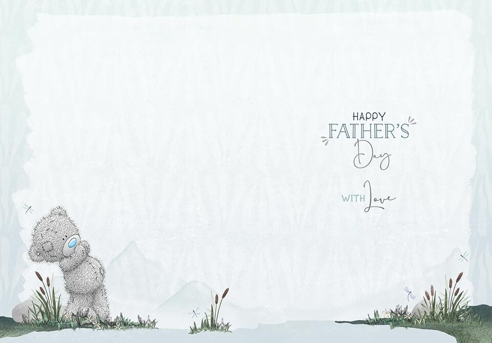 image 1 of Bear Sitting On Rock Amazing Stepdad Father's Day Card