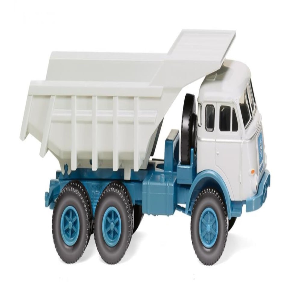 Wiking Henschel HS 3-180 Tipper Trailer Light Blue/White
