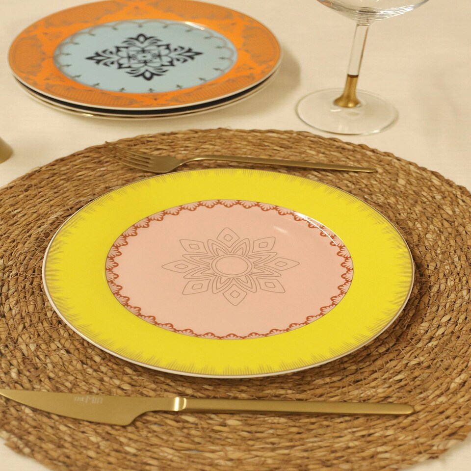 image 1 of Muse Collection Porcelain Side Plates (Set of 6)