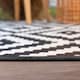 image 4 of The Rugs Outdoor Indoor Diamond Garden Patio Rug Weather Resistant Jet Washable | 100