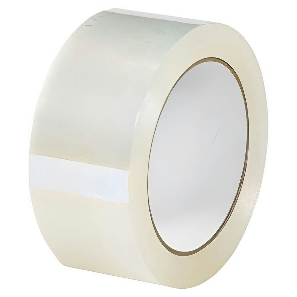 image 1 of 144 x Super Sticky Clear 50mm x 66m Acrylic Packaging Tape Ideal For Securing & Sealing Parcels