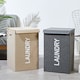 image 7 of 57L Collapsible Laundry Basket with Lid Portable Clothes Hamper