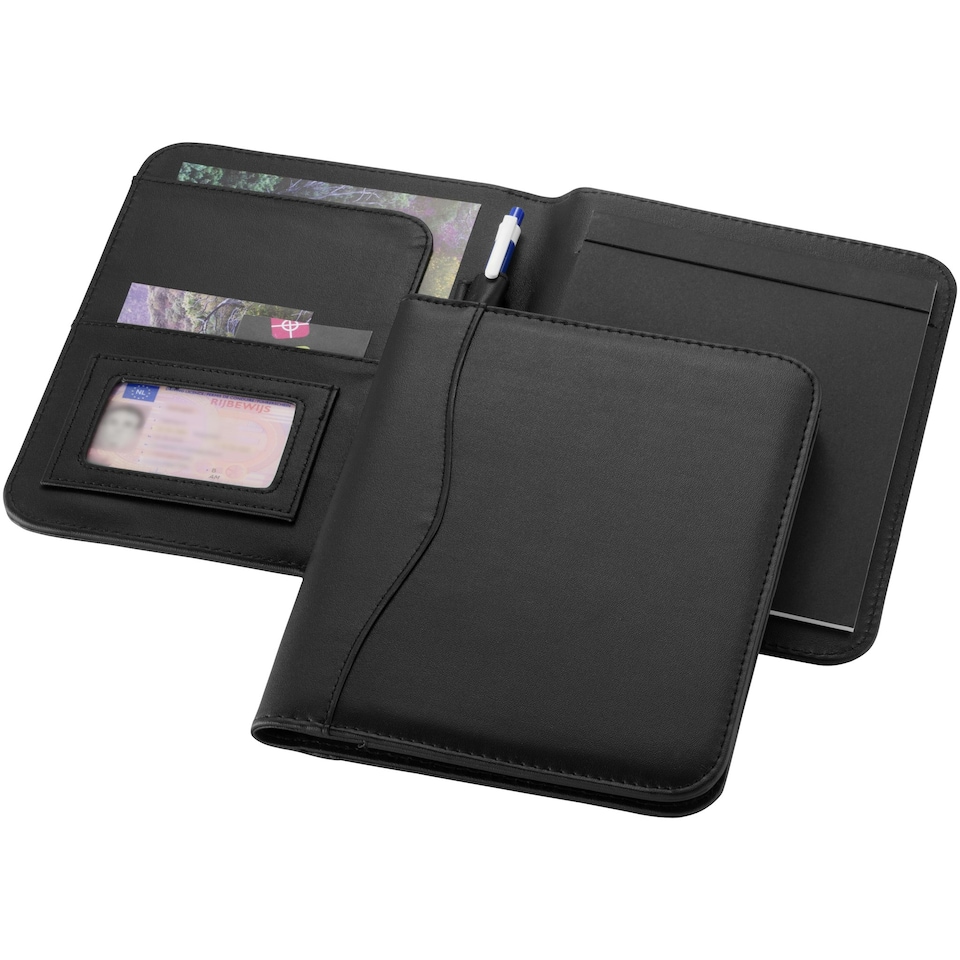 image 1 of Bullet Ebony A5 Portfolio - Solid Black - 17.5 x 23 x 1.5 cm