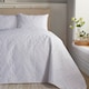 image 1 of Serene Butterfly Garden Bedspread White