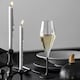 image 4 of Villeroy & Boch Manufacture Rock Noire Set of 4 Champagne Flutes