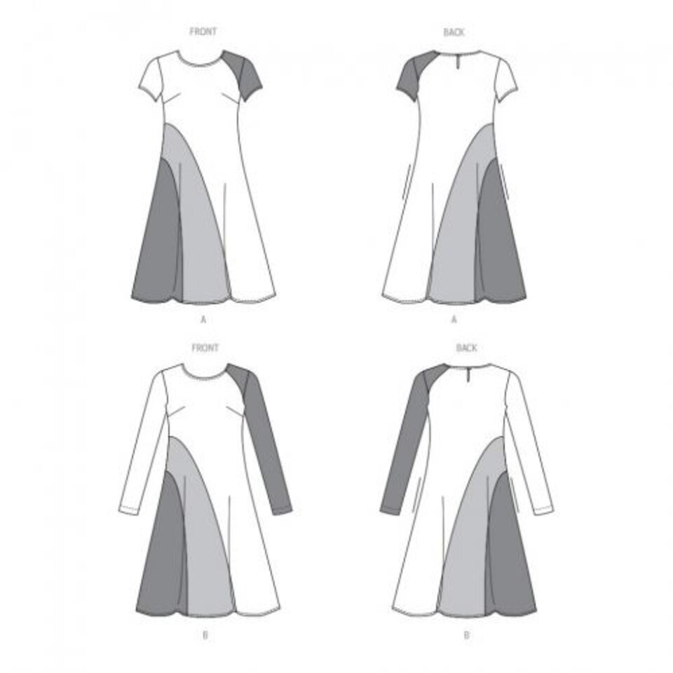 image 1 of Butterick 6959 Paper Sewing Pattern – Women’s Dress, Size Y5 (18–20–22–24–26), Easy