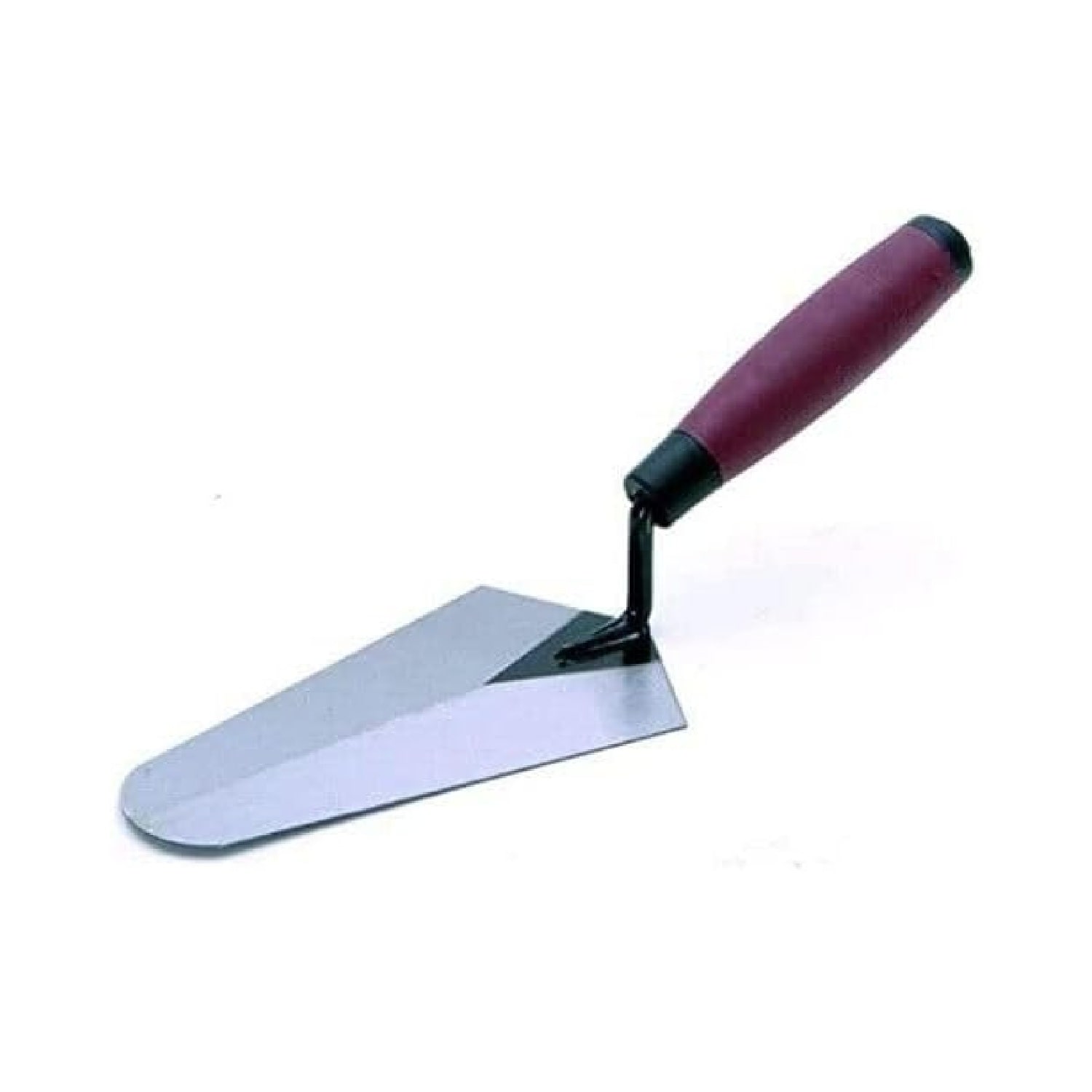 BARGAINS-GALORE Set Of 2 Gauging Trowels 7" Soft Grip Handle Hand Tool For Bricklaying in Red