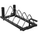 image 1 of Yaheetech Horizontal Bumper Plate Rack Black