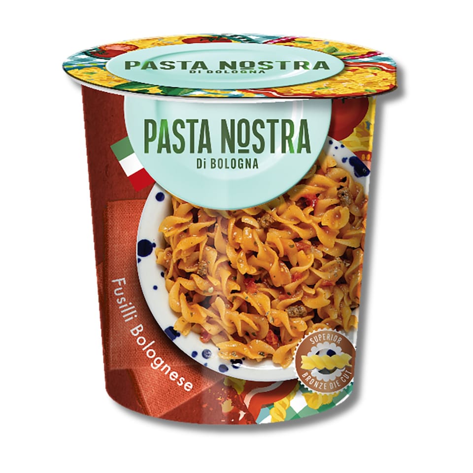 image 1 of Pasta Nostra Instant Pasta Pots Pack of 6 x 70g - Italy's Favourites