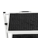 image 4 of Oypla Foldable 2 Step Ladder Stepladder Non Slip Tread Safety Steel Portable Step Stool White