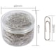 image 3 of Tub of 150 Nickel Paper Clips 28mm