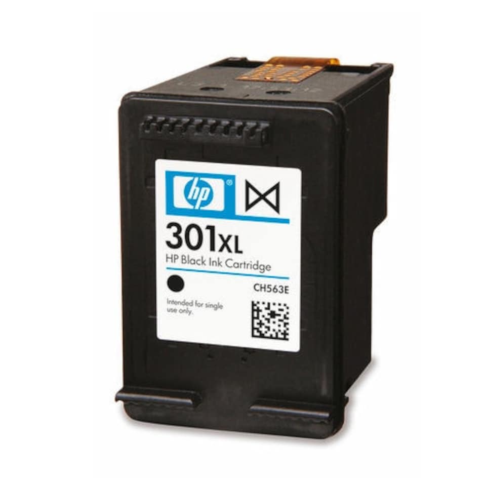 image 1 of Ink Jungle 301XL Black Refilled Ink Cartridge - Replaces HP 301XL Black