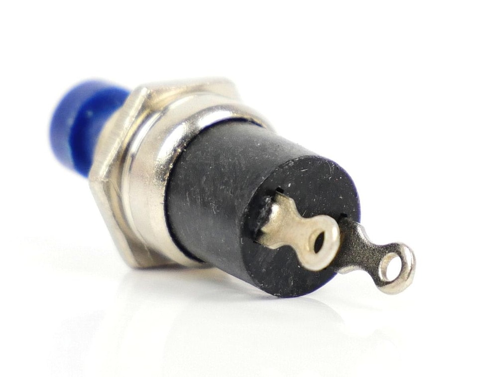 image 1 of Gaugemaster Electric Blue Push to Make Switches (5)