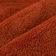 image 4 of OHS Soft Teddy Fleece Throw Blanket, 200x240cm - Burnt Orange