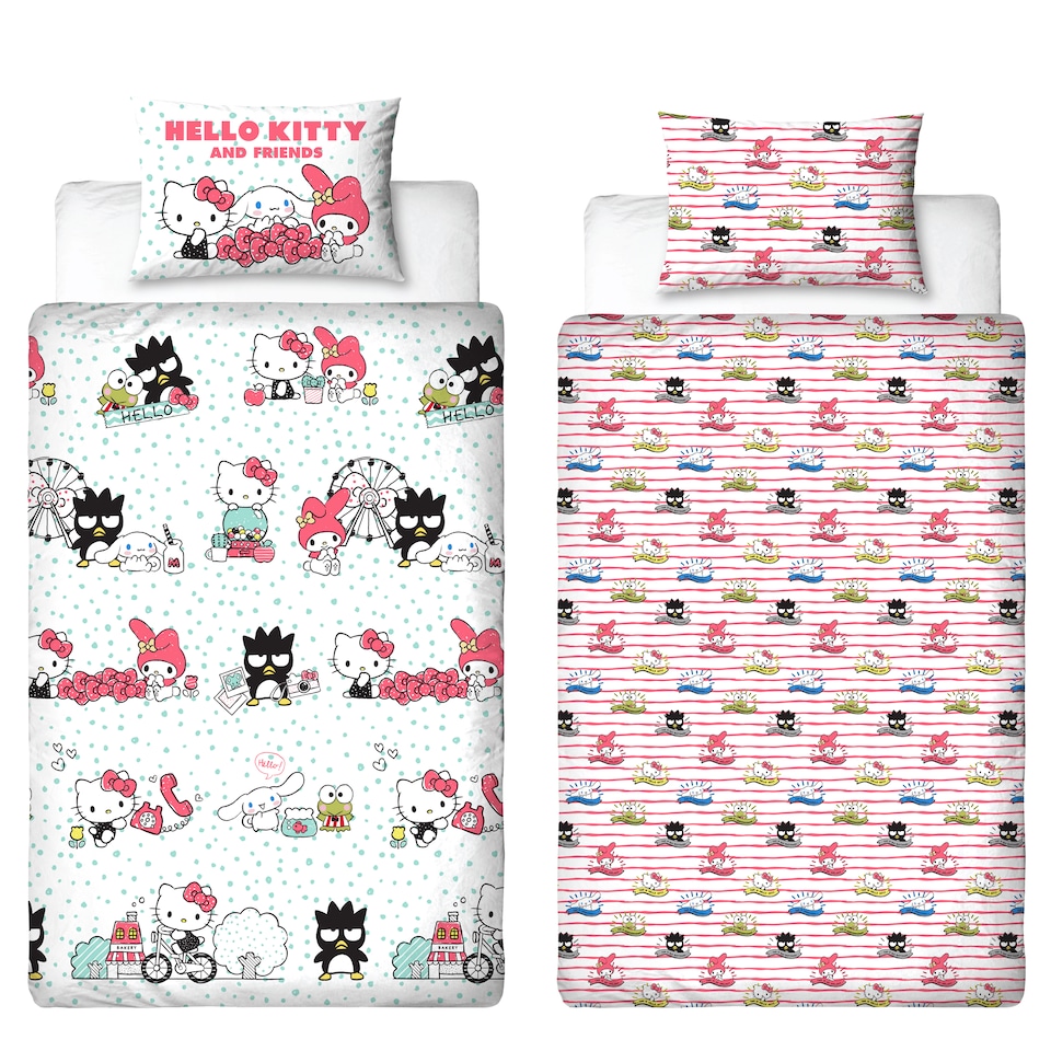image 1 of Hello Kitty Rare Single Duvet Cover Set