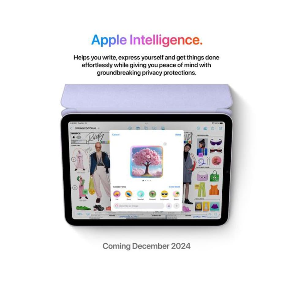 image 1 of Apple iPad mini A2993 A17 Pro Chip 8.3-Inch 128GB Storage WiFi  Tablet - Space Grey | Grey | Space Grey