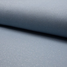 Blue Lurex Loop Back French Terry Stretch Knit Fabric for Dressmaking, 145cm / 57" Wide - per metre