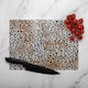 image 2 of Leopard Spots Glass Chopping Board | Multi