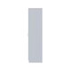 image 7 of FWStyle Chilton 3 Door Wardrobe With Mirror - Grey Gloss Front Grey