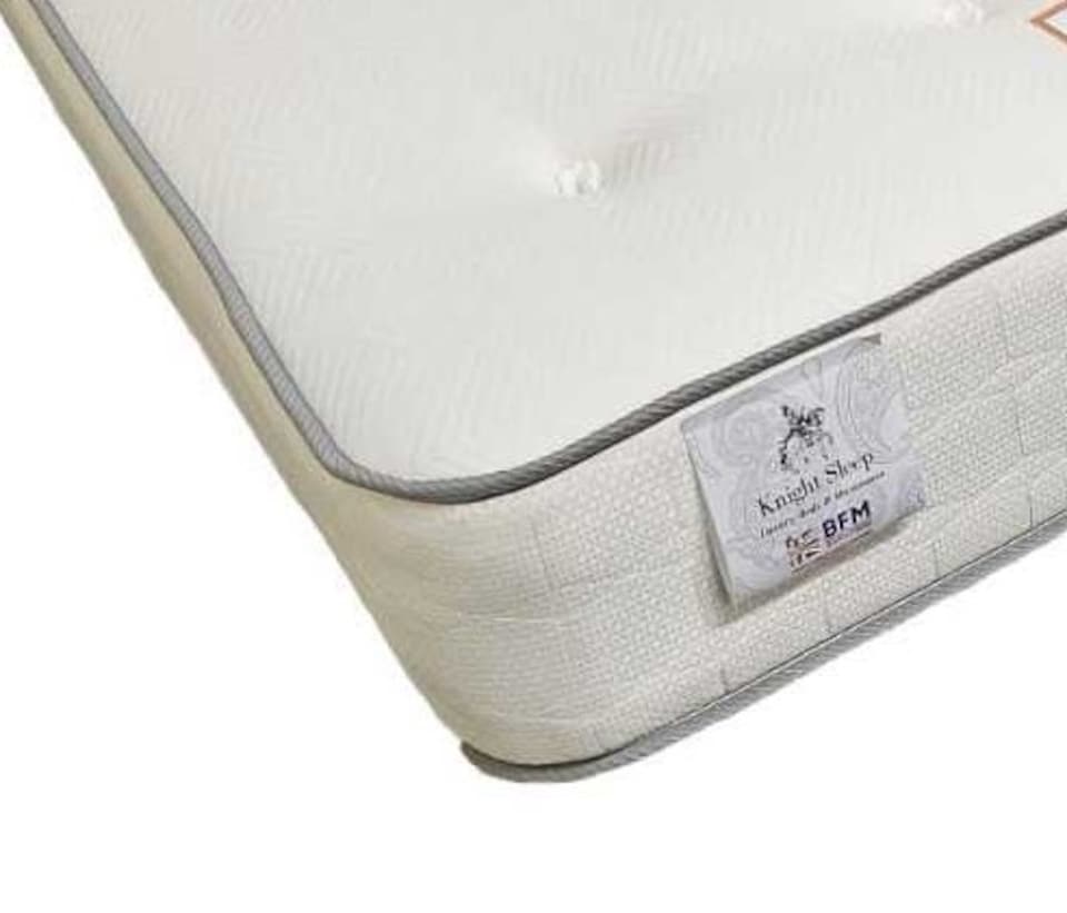 image 1 of Paris End Opening Ottoman & Orthopaedic Mattress + 24" Headboard