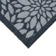 image 2 of JVL Mega Doormat - 50x75cm, Flowers