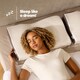 image 2 of Memory foam neck contour pillow
