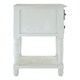 image 3 of Interiors by Premier Coastal Style White 3 Drawer Chest, White 3 Drawer Dresser, White Drawer Chest, White Bedroom Drawers Unit