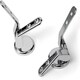 image 1 of Marco Paul Stainless Steel Toilet Seat Fittings Silver