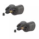 image 2 of Aero Sport Set x 2 Butyl 12" x 1.75/2.125 Inner Tube Schrader Valve 47/62-203