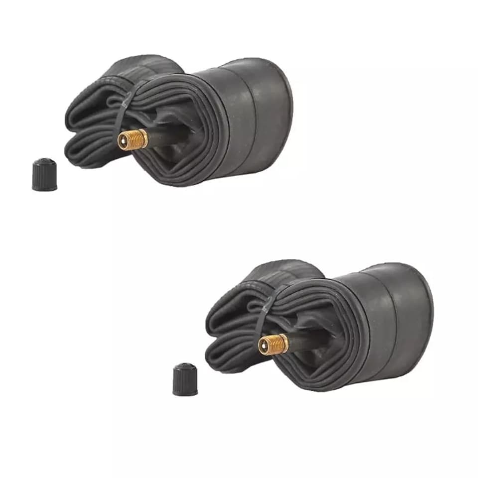 image 1 of Aero Sport Set x 2 Butyl 12" x 1.75/2.125 Inner Tube Schrader Valve 47/62-203